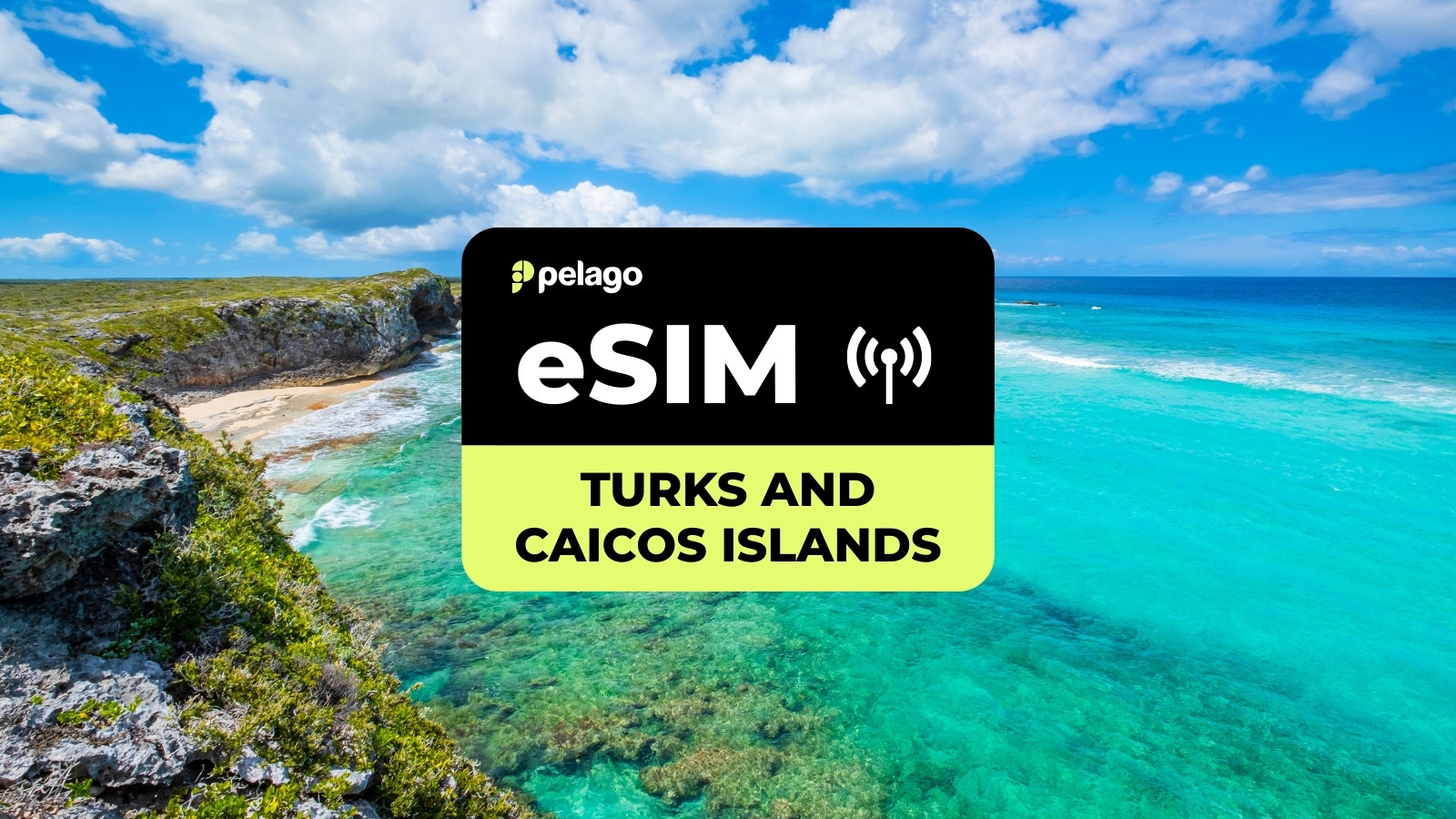 Turks and Caicos Islands eSIM by Pelago - Photo 1 of 4